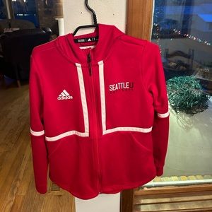 Seattle U Softball zip up hoodie